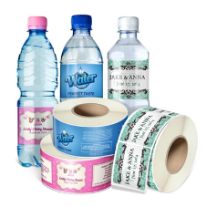 PVC shrink film self-adhesive label